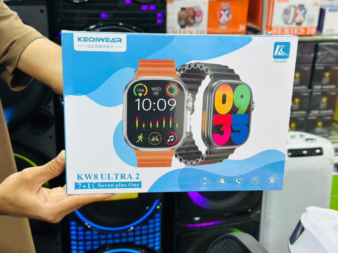 ساعت هوشمند KEQIWEAR KW8 ULTRA